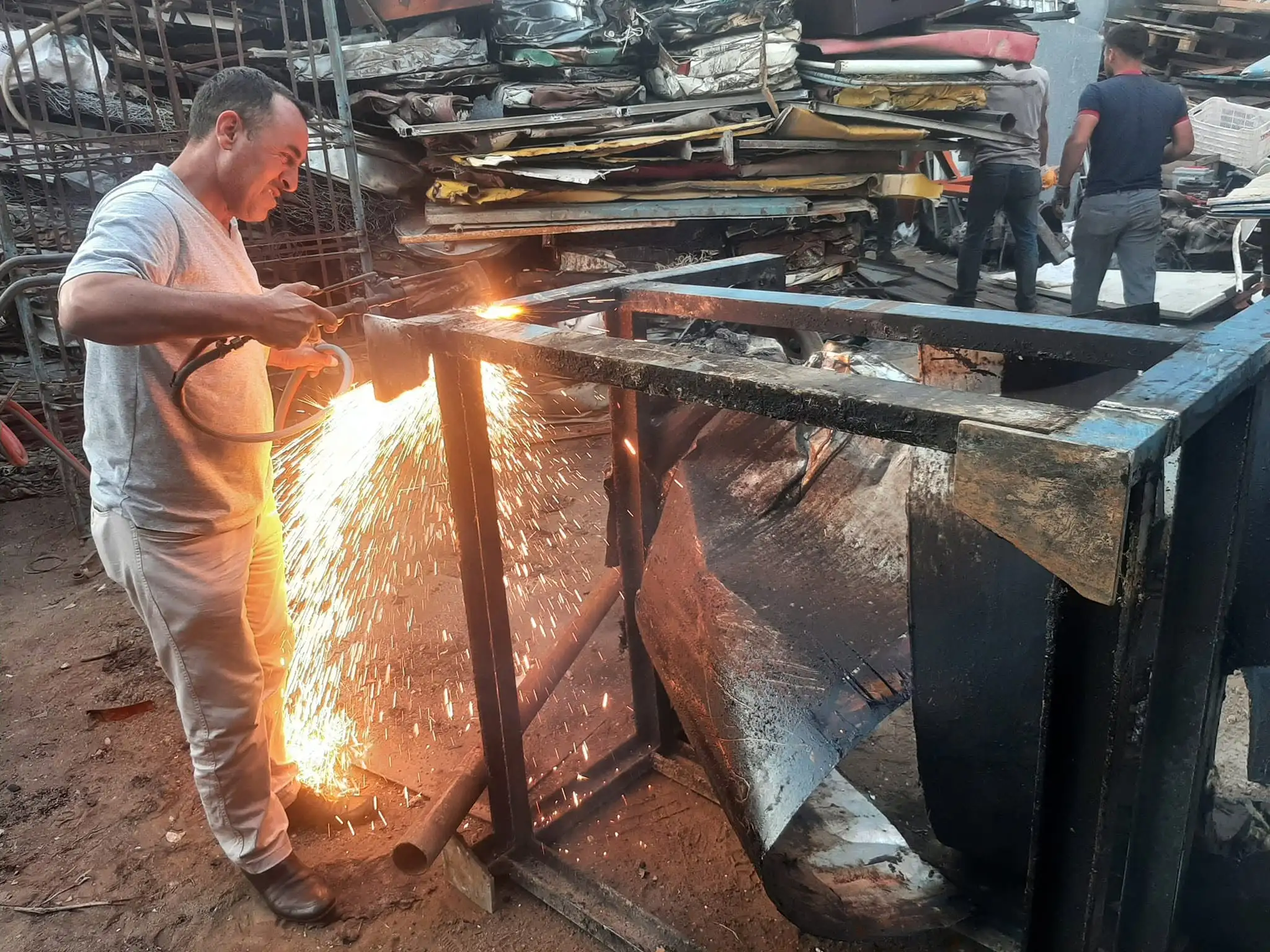 Mersin sanayi hurdaları Koç Metal